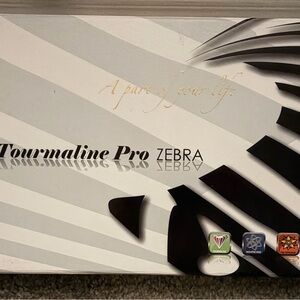 Royale Pro 3 Piece Tourmaline Curling Wand Set - Zebra Print